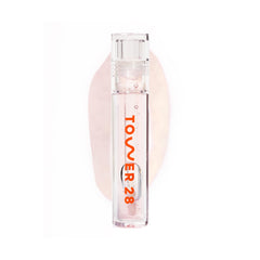 Tower28 ShineOn gloss levre, tube clair et hydratant.