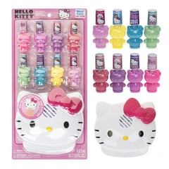 Townley Girl Hello Kitty eight-shade nail polish set for creative play.