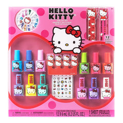 Vernis Hello Kitty Townley Girl à base d'eau, ensemble sûr pour petites mains.