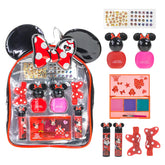 Townley Girl Minnie Mouse ensemble cosmétique dans une pochette pratique pour loisirs créatifs.