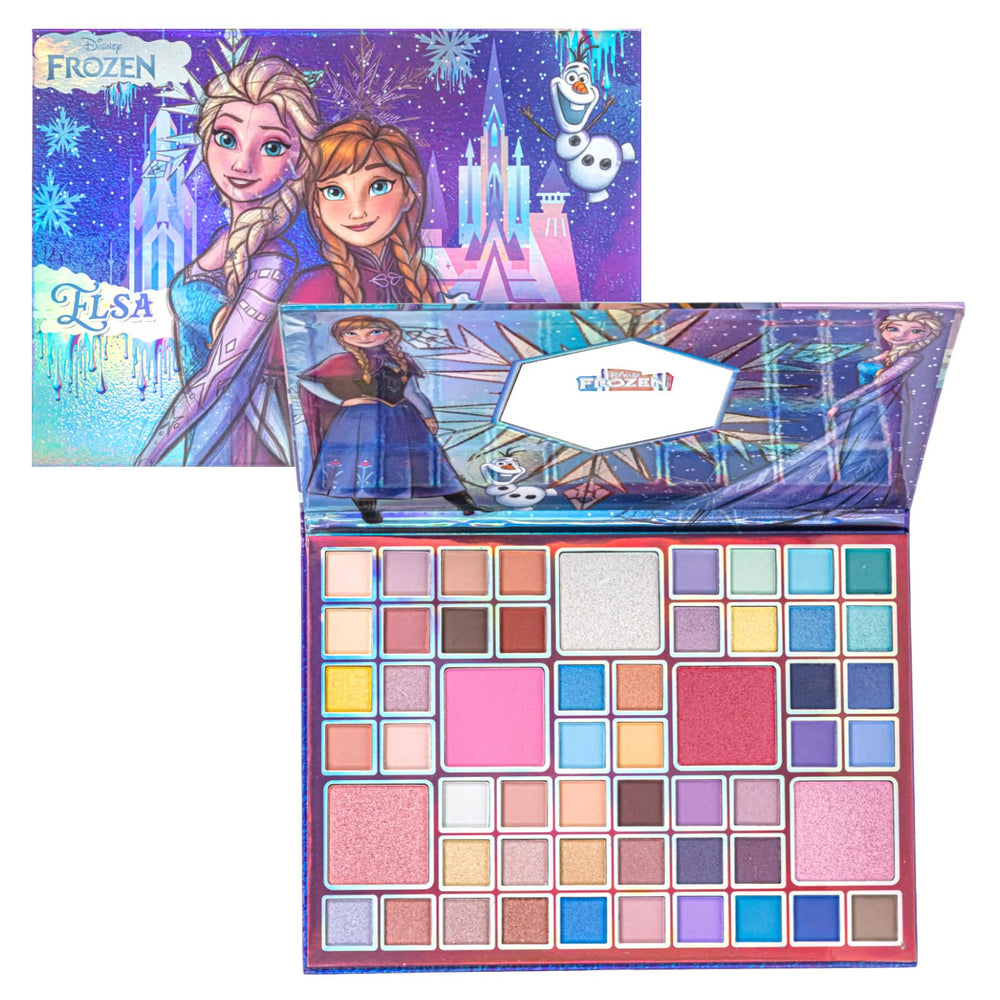 Townley Girl palette yeux Elsa et Anna avec miroir pour retouches rapides.
