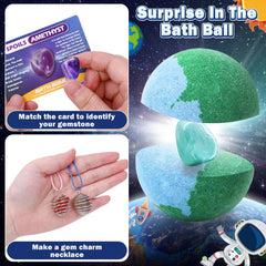 Toylink Galaxie: cordons et attaches bijoux pour créer des colliers avec les gemmes.