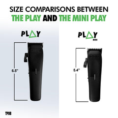 TPOB Mini Play – guide noirs 6 pièces pour des longueurs constantes.