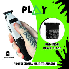TPOB Play lame Softy avec réservoir d'huile pour une coupe lisse.