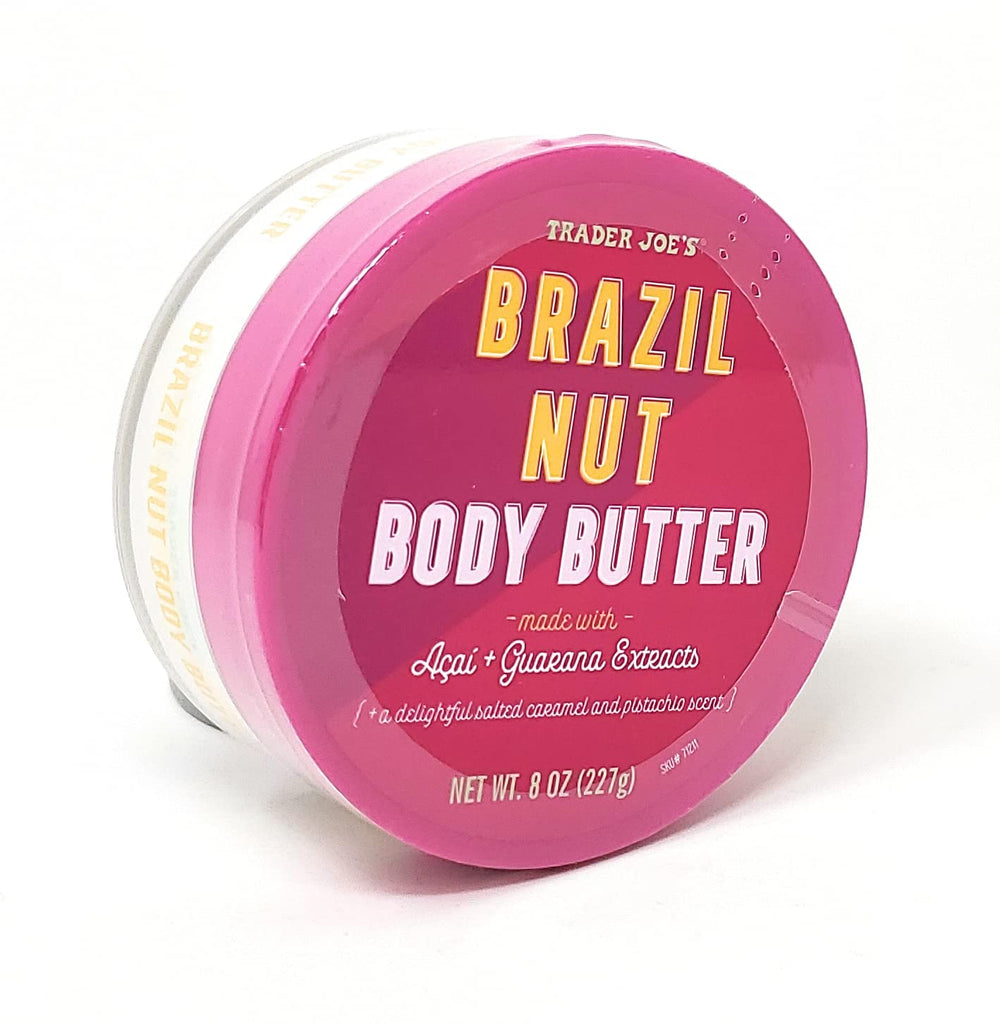 Trader Joe's Brazil Nut Body Butter emballage hydratation durable