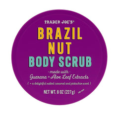 Gommage Trader Joe's au parfum noix du Brésil et coco pour peau douce après la douche