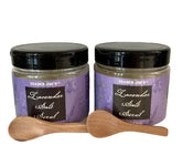 Trader Joe's gommage lavande bocal 567 g pour exfoliation douce de la peau.