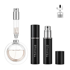 Travalo atomiseur parfum remplissage bas pratique en déplacement et contrôle du parfum