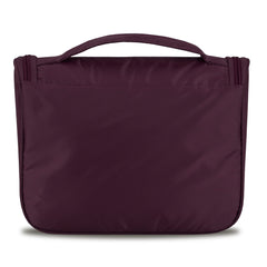 Trousse Travelon suspendue au motif diamant ripstop, durabilité en voyage.