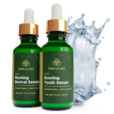 Tree of Life Beauty sérum visage, bouteille 1oz hydratation légère et douce.