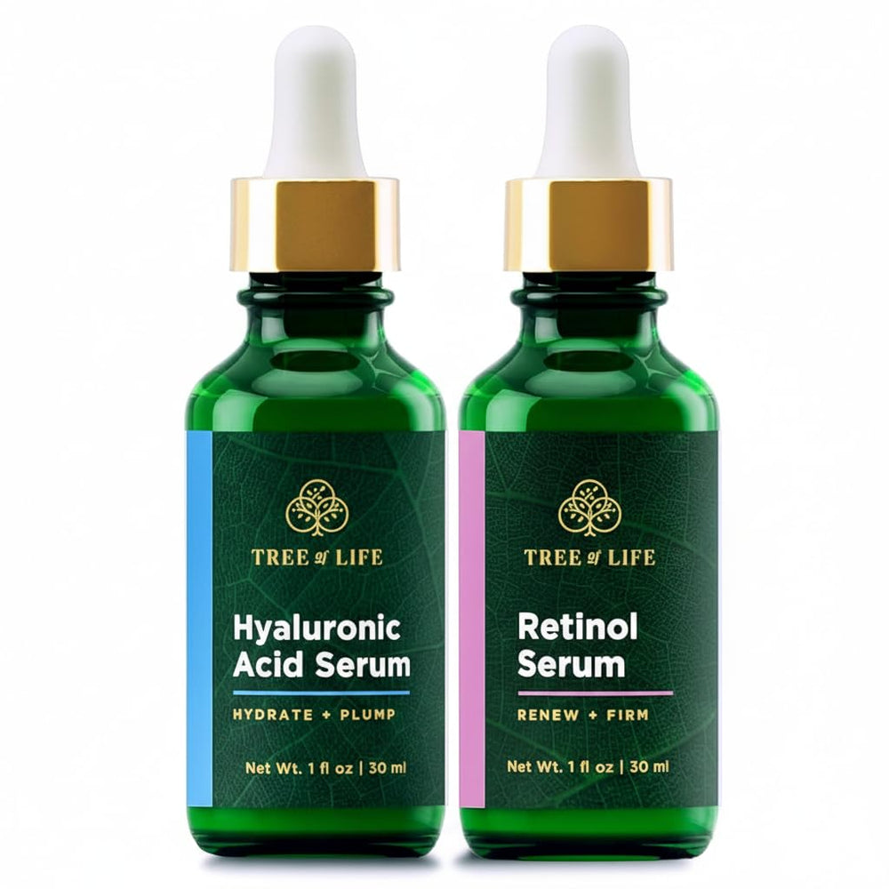 Kit Tree of Life soin visage éclat et fermeté pour routine quotidienne.