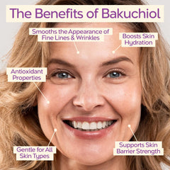 Tree To Tub Bakuchiol Serum Visage, hyaluronique inclus pour peau souple et fraîche.