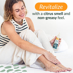 Tree to Tub crème-pieds massage-sur-pieds: application douce et soin ciblé.