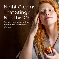 Tree to Tub crème de nuit à l'acide hyaluronique pour une peau repulpée