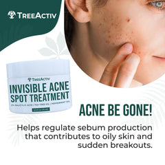 TreeActiv Texture légère absorbée rapidement pour peau sans résidu.