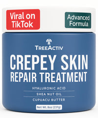 TreeActiv Crème crepée - bouteille montrant le flacon pour usage quotidien