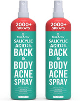 TreeActiv Salicylic Acid Back & Body Spray in a fine mist for clearer skin