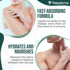 TreeActiv huile d'arbre à thé: soin naturel pour le corps.