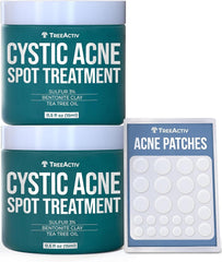 TreeActiv traitement acné cystique visage – action nocturne ciblée.