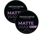 TRENDSTARTER Matte Wax : bouteille prête pour une coiffure naturelle et durable.