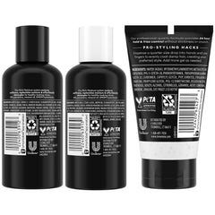 Après-shampoing voyage TRESemmé, bouteille compacte pour cheveux souples et faciles à démêler.