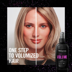 TRESemmé brume volume 5-en-1 réduit l’électricité statique pour une sensation lisse.