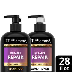 Cheveux après lavage, Keratin Repair, brillance et souplesse.