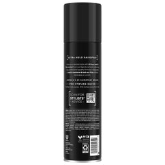 TRESemmé Hairspray en spray, application précise pour cheveux lisses et maniables.