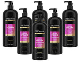 Shampooing TRESemmé 24h volume en bouteille, offre corps durable et douceur.