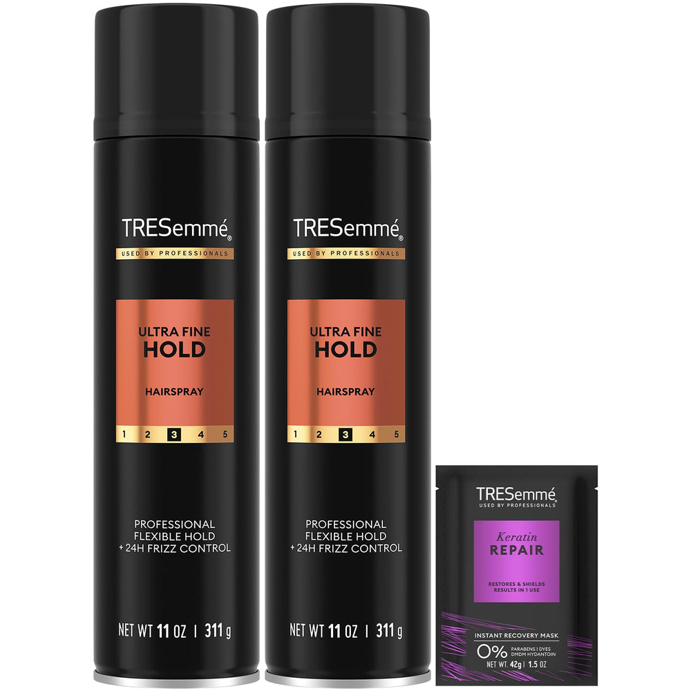 TRESemmé spray-cheveux brume-fine: fixation légère pour un style durable.