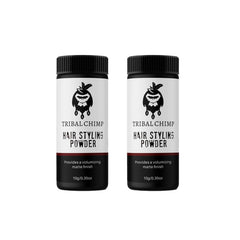 Poudre de coiffage Tribal Chimp – flacon, volume instantané sans gras pour tous types de cheveux