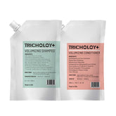 Tricholoy+ shampoing volume pour cheveux fins offrant un lifting à la racine.