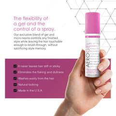 TRIDESIGN Aerogel Hairspray : convient à tous les types de cheveux
