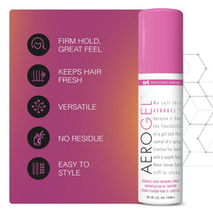 TRIDESIGN Aerogel Hairspray : spray à application rapide pour volume durable