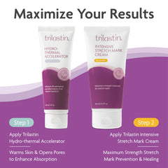 TriLASTIN Crème Vergetures - hydratation profonde pour peau plus souple