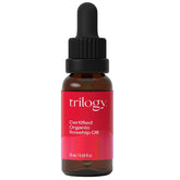 Trilogy huile de rose musquée en bouteille, nutrition douce pour la peau.