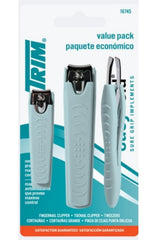 Trim Coupe-ongles pour pieds et mains avec pointe inclinée, pratique et précise.