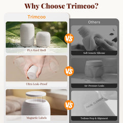 Trimcoo construction PLA durable sans odeur pour le voyage.