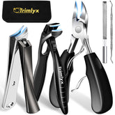 Trimlyx ciseaux pour ongles épais et incarnes, angle précis pour une coupe confortable.
