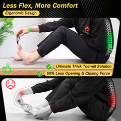 Trimlyx ciseaux pour ongles incarnes 45deg, meilleure adaptation à la courbure de l'ongle.