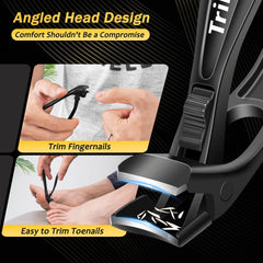 Trimlyx lame acier martensitique, coupe nette et durable pour pédicure.