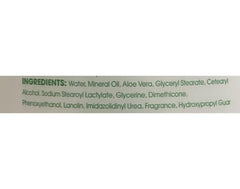 Triple Lanolin Aloe Vera Lotion usage quotidien pour mains et corps.