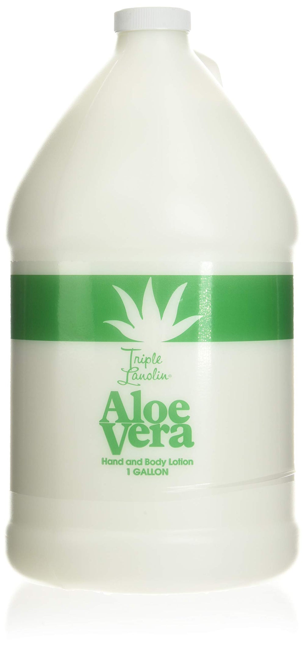 Triple Lanolin Aloe Vera Lotion présente une bouteille hydratante durable et non grasse.