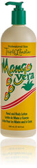 Triple Lanolin Mango Vera Lotion main et corps, hydratation douce et non grasse.