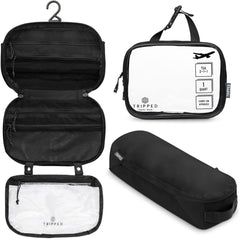 TRIPPED Trousse de toilette pendante pour accès rapide et rangement optimisé