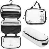 TRIPPED Trousse de toilette suspendue pour voyager efficacement.