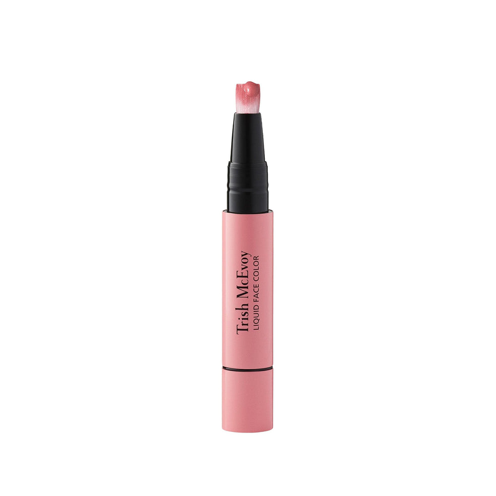 Trish McEvoy couleur liquide Glow sur pommettes pour un éclat naturel.