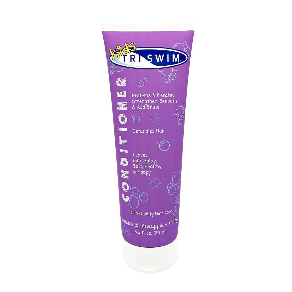 TRISWIM Kids Conditioner – Bouteille: hydratation légère après la natation.