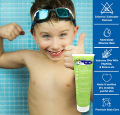 TRISWIM KIDS ZEN LIME MANGO : senteur tropicale rendant la douche plus agréable.