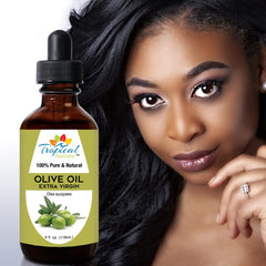 Huile d'olive Tropical Holistic cheveux hydratation et brillance